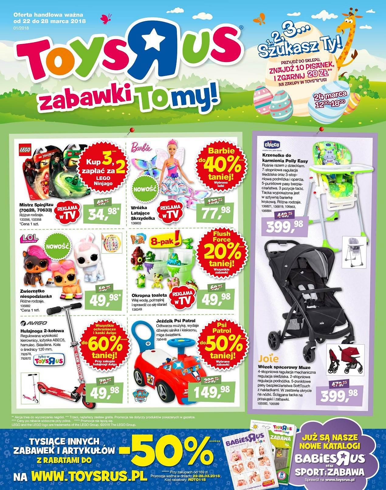 Gazetka promocyjna TOYSRUS str. 1