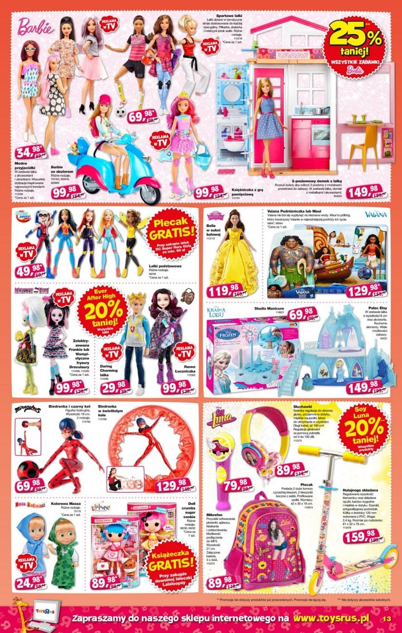 Gazetka promocyjna TOYSRUS str. 13