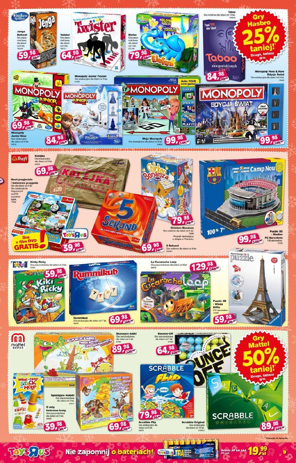 Gazetka promocyjna TOYSRUS str. 9