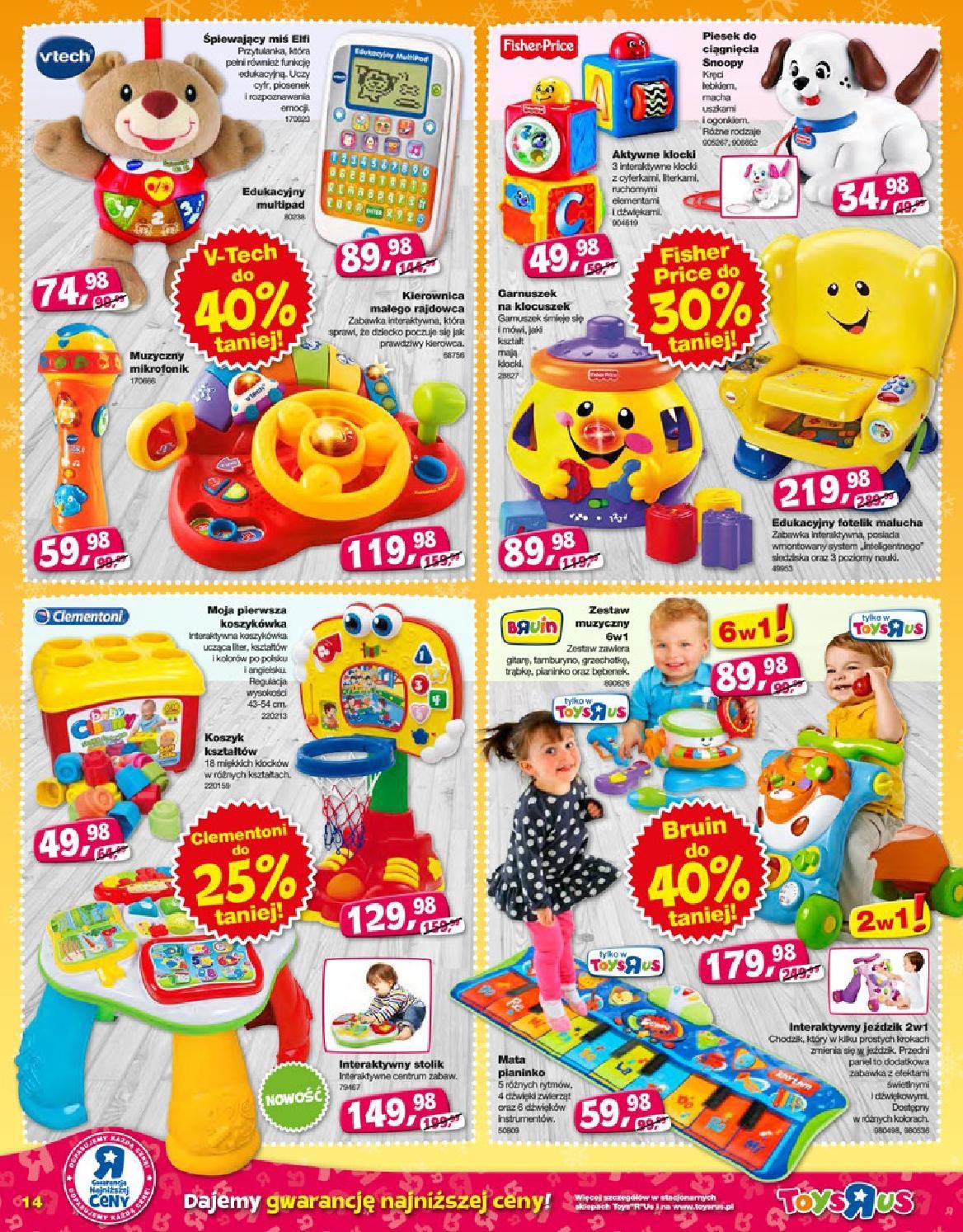 Gazetka promocyjna TOYSRUS str. 14